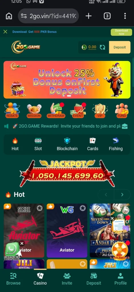 2G0 Game Download APK New Earning Game 2026