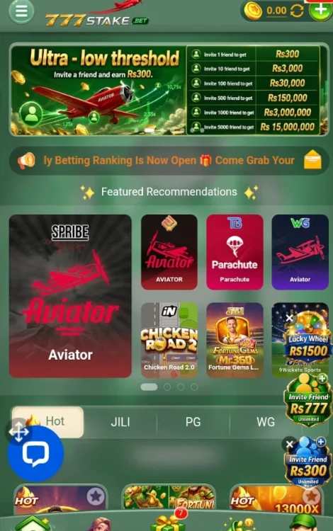 777stake Game